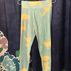Lularoe Cat Leggings - OS